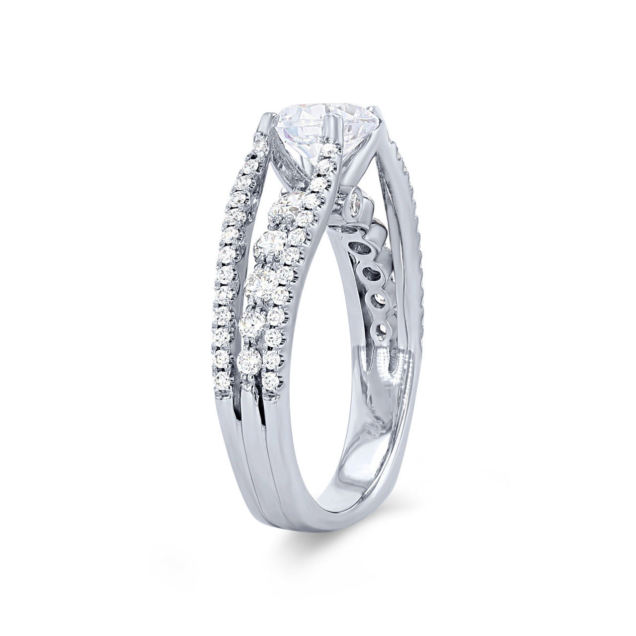 Simon G. Open Three Row Engagement Setting 1