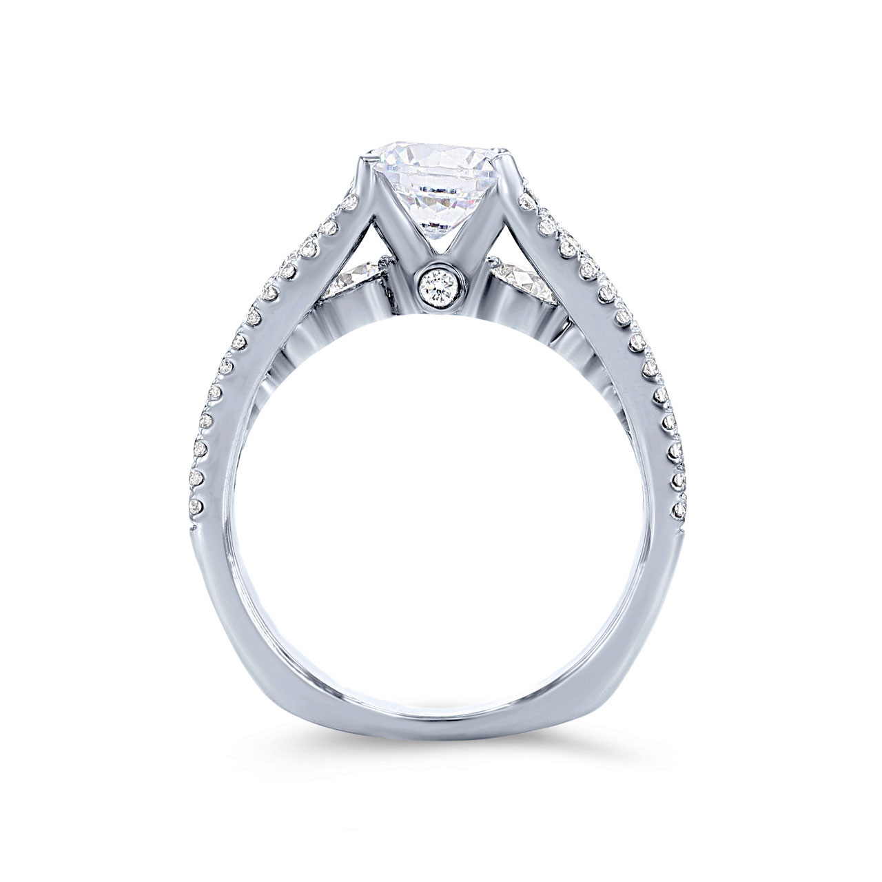 Simon G. Open Three Row Engagement Setting
