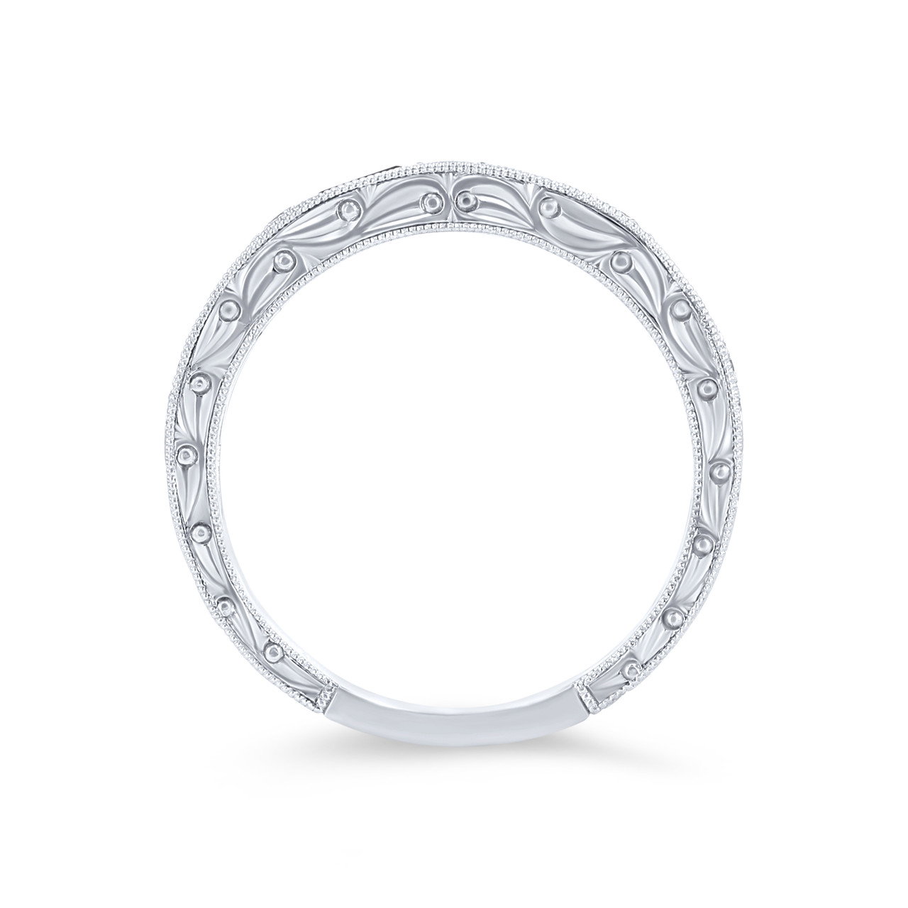 Kirk Kara Charlotte Sapphire and Diamond Wedding Band 2