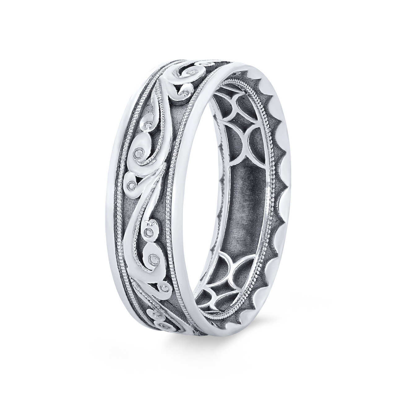 Tacori Filigree Milgrain Wedding Band 1