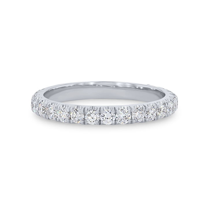 White Gold 18K Michael M. Europa Classic Wedding Band