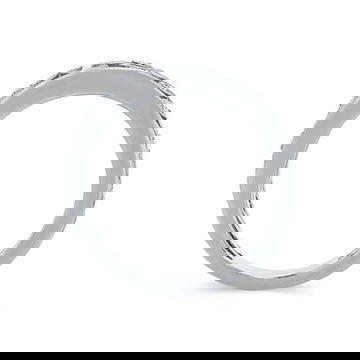 Simon G. Floral Milgrain Open Wedding Band