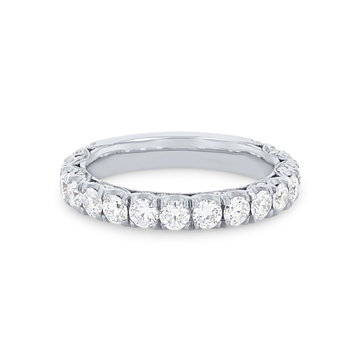 Tacori RoyalT Diamond Wedding Band In Platinum