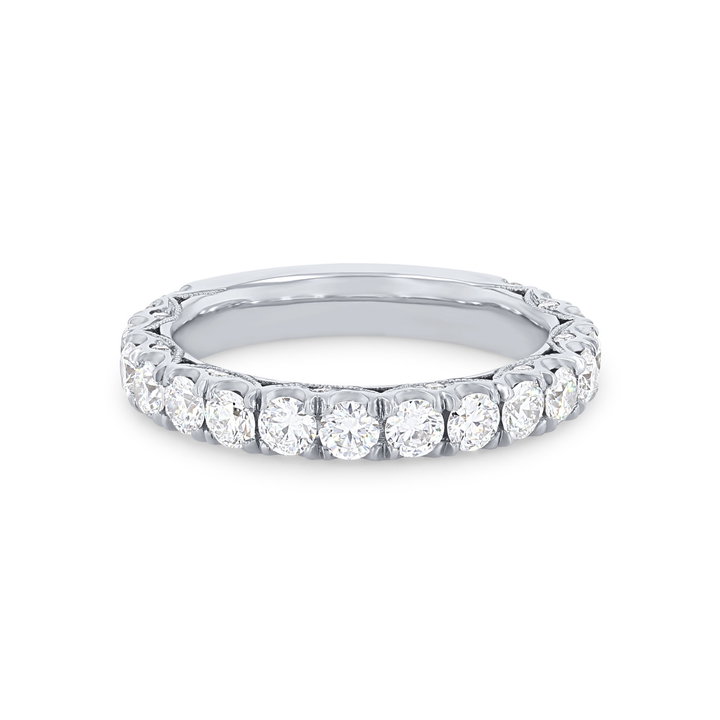 Tacori RoyalT Diamond Wedding Band In Platinum