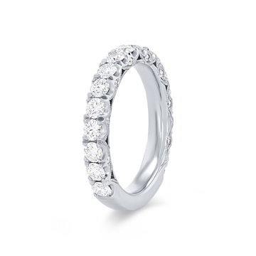 Tacori RoyalT Diamond Wedding Band In Platinum