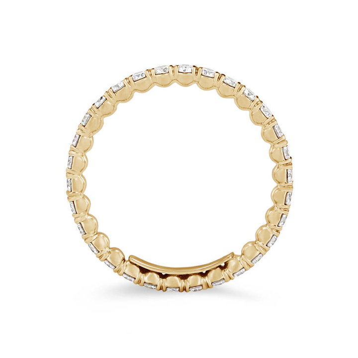 Verragio Renaissance Eternity Wedding Band In Yellow Gold 14K