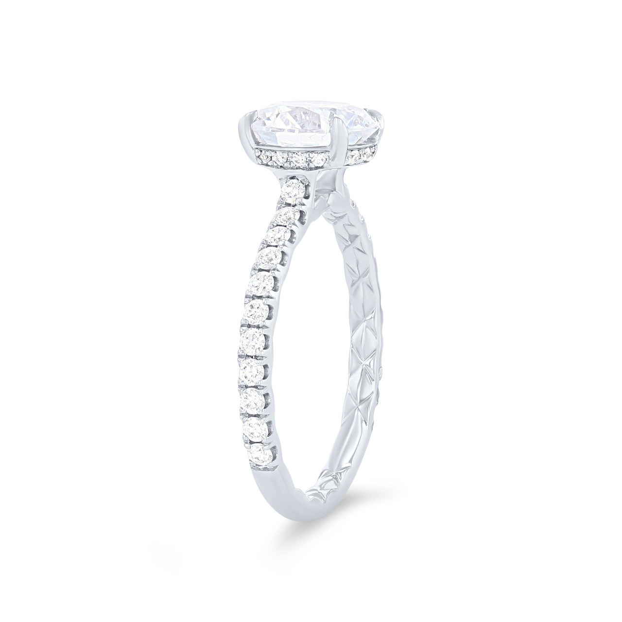 A. Jaffe Luxe Hidden Halo Engagement Setting 1