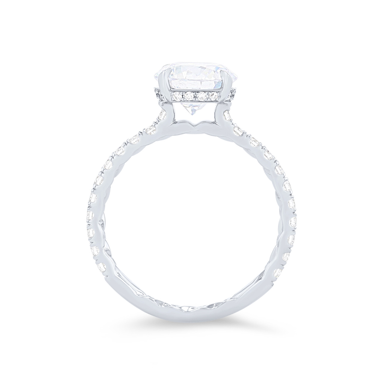 A. Jaffe Luxe Hidden Halo Engagement Setting 2