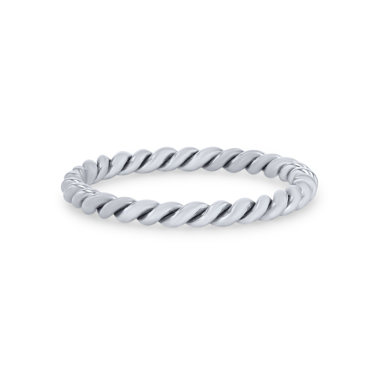 Petite Rope 2mm Wedding Band 0