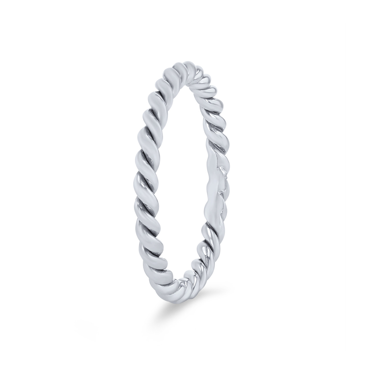 Petite Rope 2mm Wedding Band 1