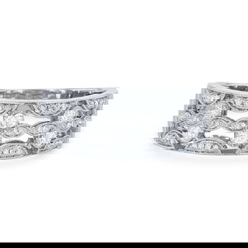 Vintage Inspired Diamond Band