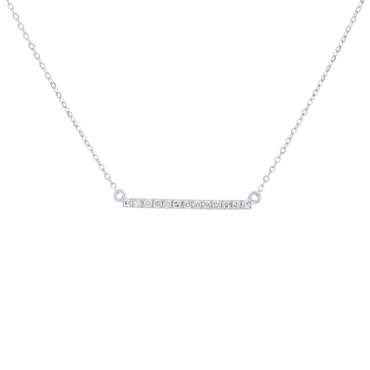 Diamond Bar Pendant 0