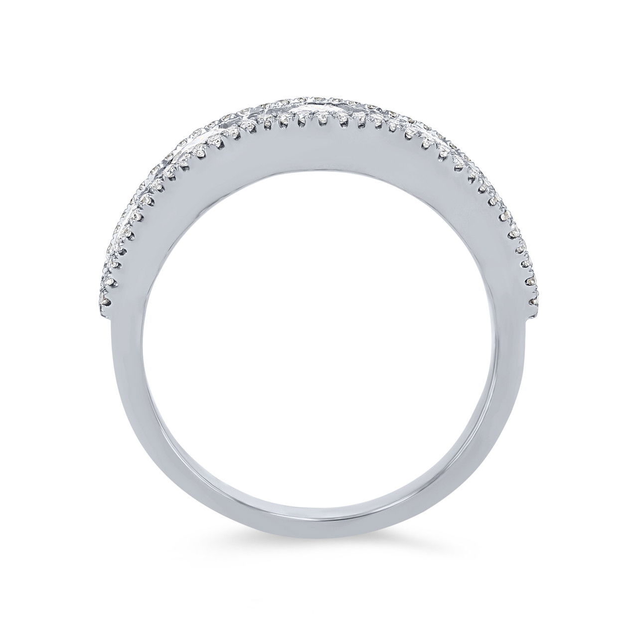 Alternating Wave Diamond Band