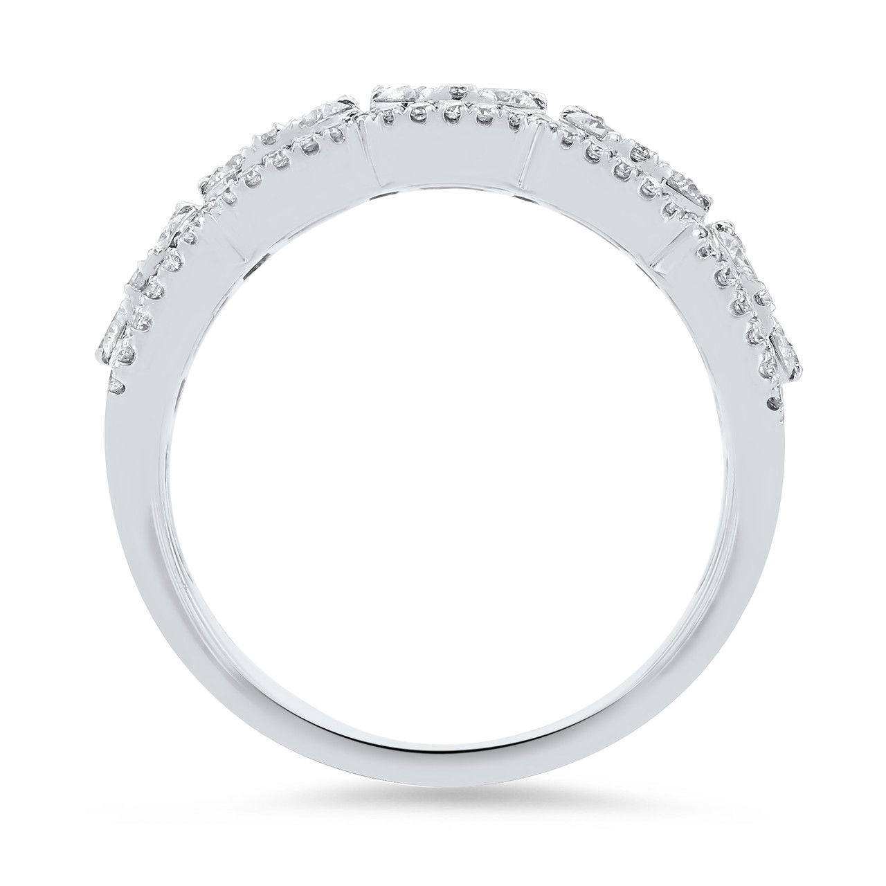 Diamond Cluster Fashion Ring