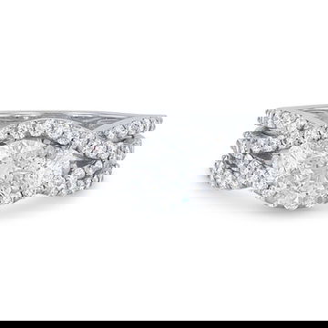 Woven Twist Engagement Setting
