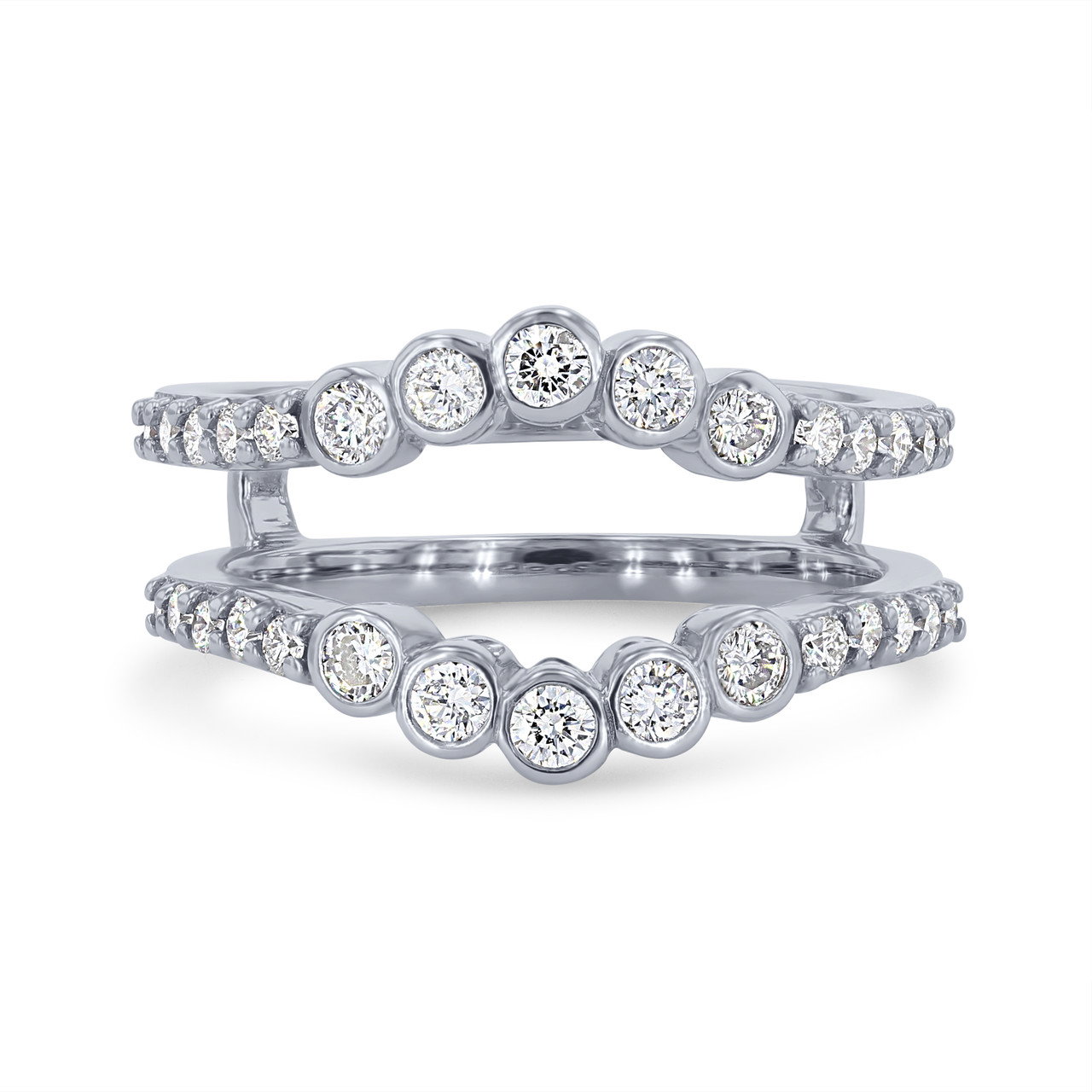True Romance Bezel Diamond Ring Guard