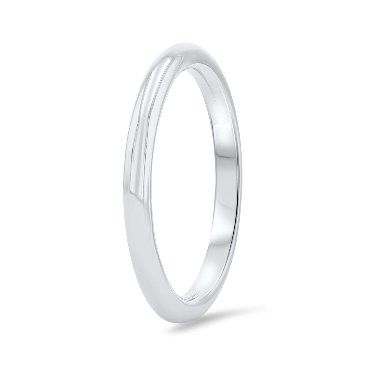 Polished Wedding Band 1