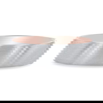 Two Tone Inlay 6mm Wedding Band 0
