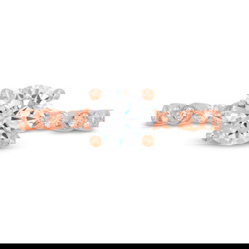 Alternating Marquise Frame Milgrain Engagement Setting by Diamonds Direct Designs 1
