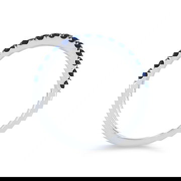 Sapphire Wedding Band