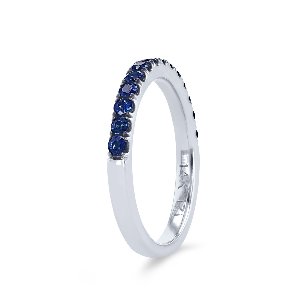 Sapphire Wedding Band 1