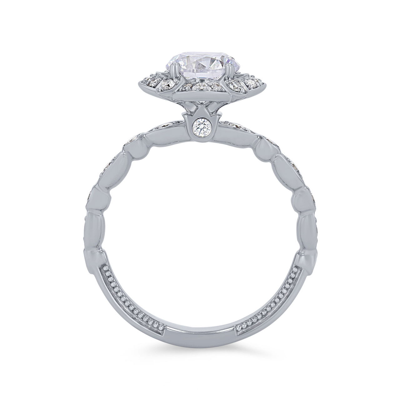 Verragio Renaissance Fiore Halo Engagement Setting
