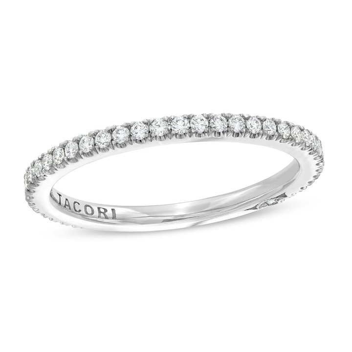 White Gold 18K Simply Tacori Classic Wedding Band