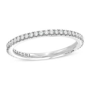 Simply Tacori Classic Wedding Band In Platinum