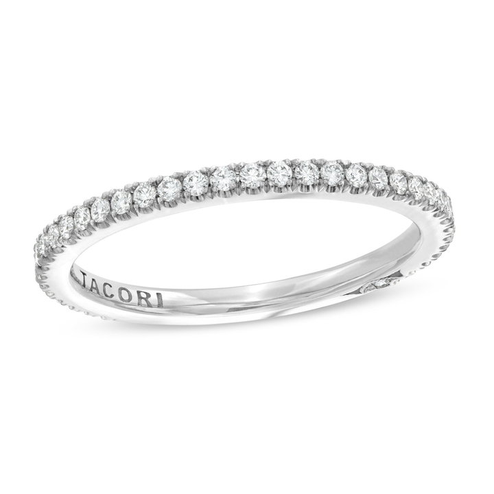 Simply Tacori Classic Wedding Band In Platinum