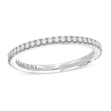 Simply Tacori Classic Wedding Band In Platinum