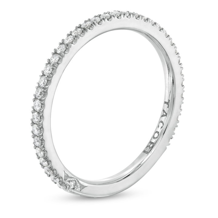 Simply Tacori Classic Wedding Band In Platinum