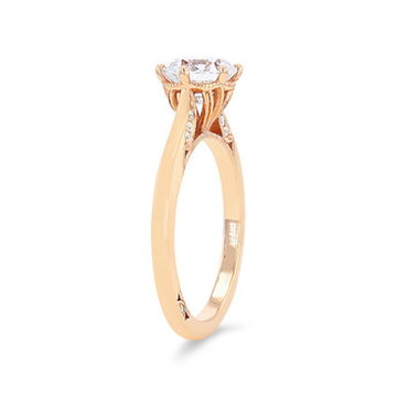 Simply Tacori Six Prong Round Solitaire Engagement Setting