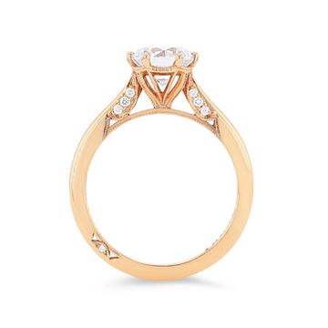 Simply Tacori Six Prong Round Solitaire Engagement Setting