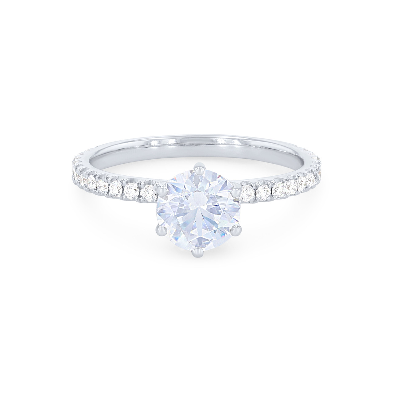 Michael M. Crown Six Prong Engagement Setting