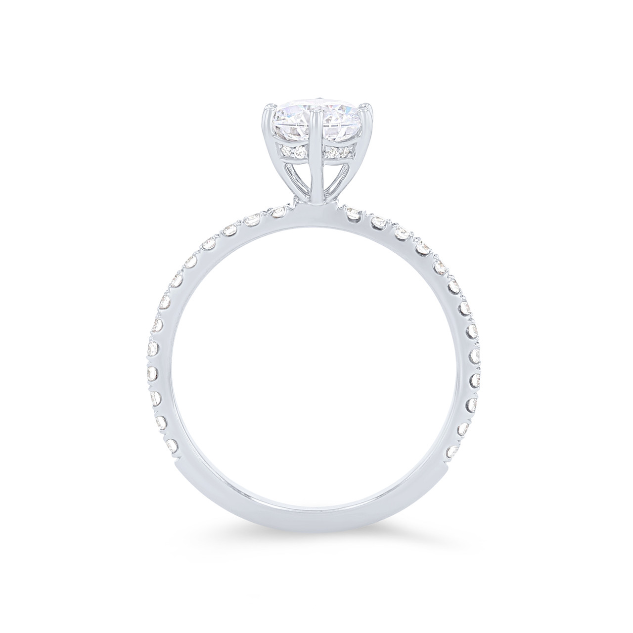 Michael M. Crown Six Prong Engagement Setting