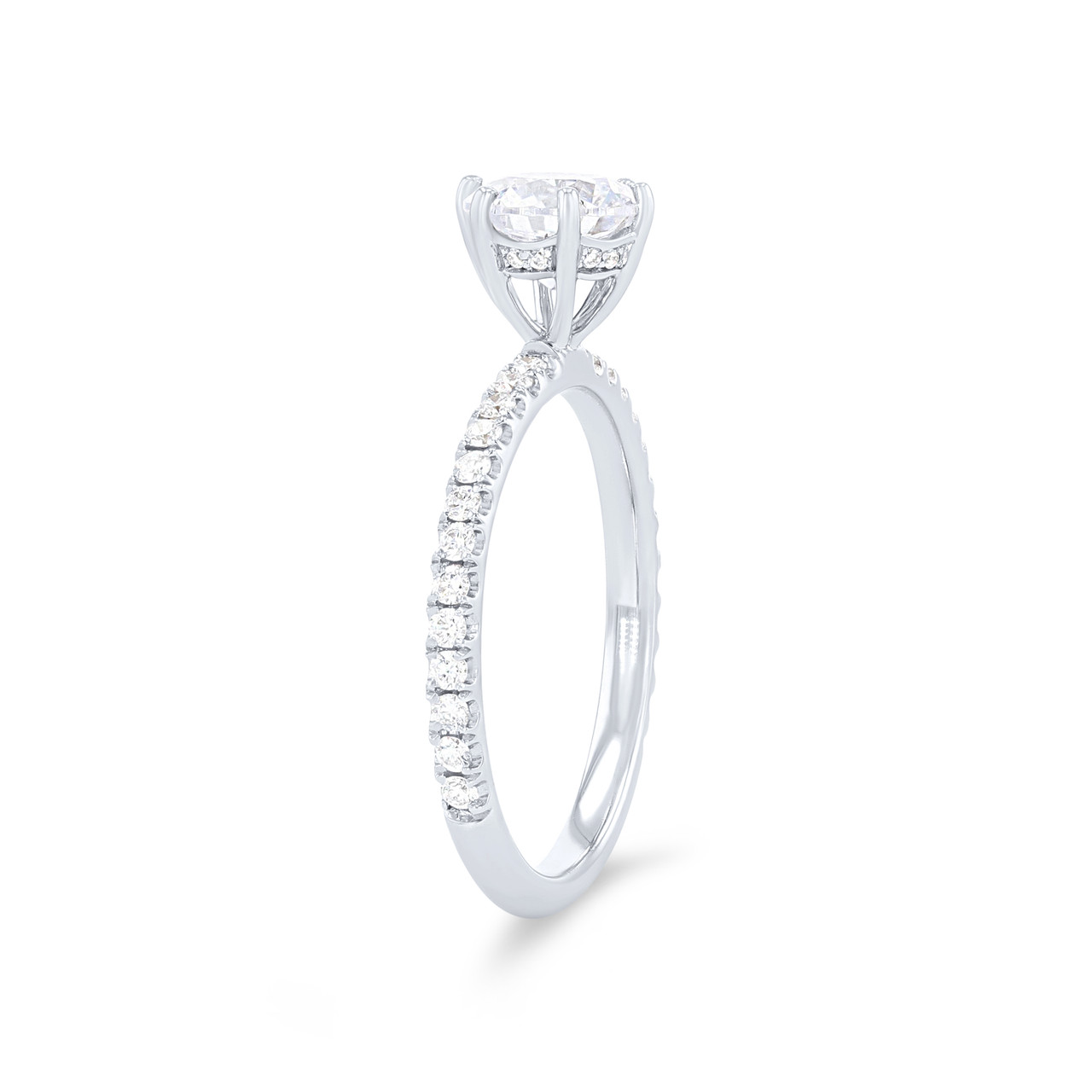Michael M. Crown Six Prong Engagement Setting