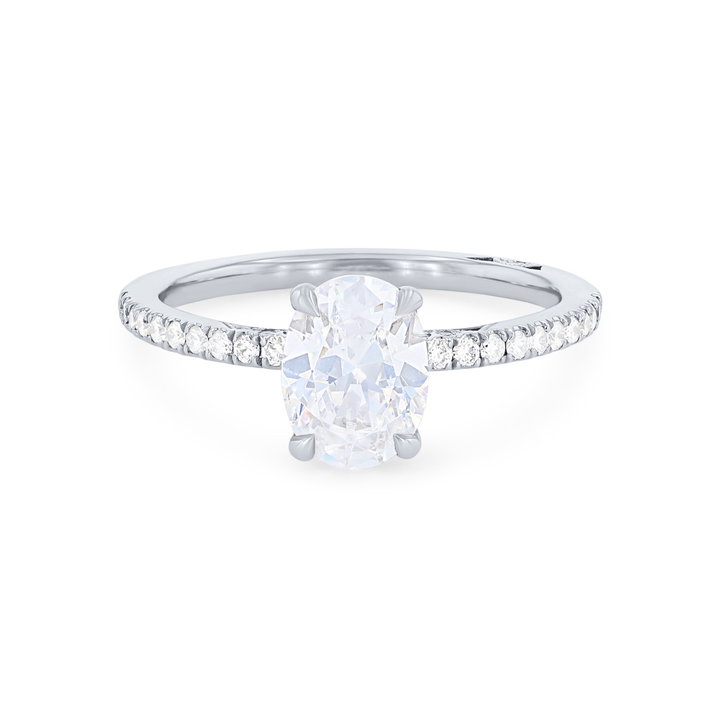 Simply Tacori Classic Engagement Setting In Platinum