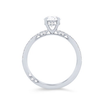 Simply Tacori Classic Engagement Setting In Platinum