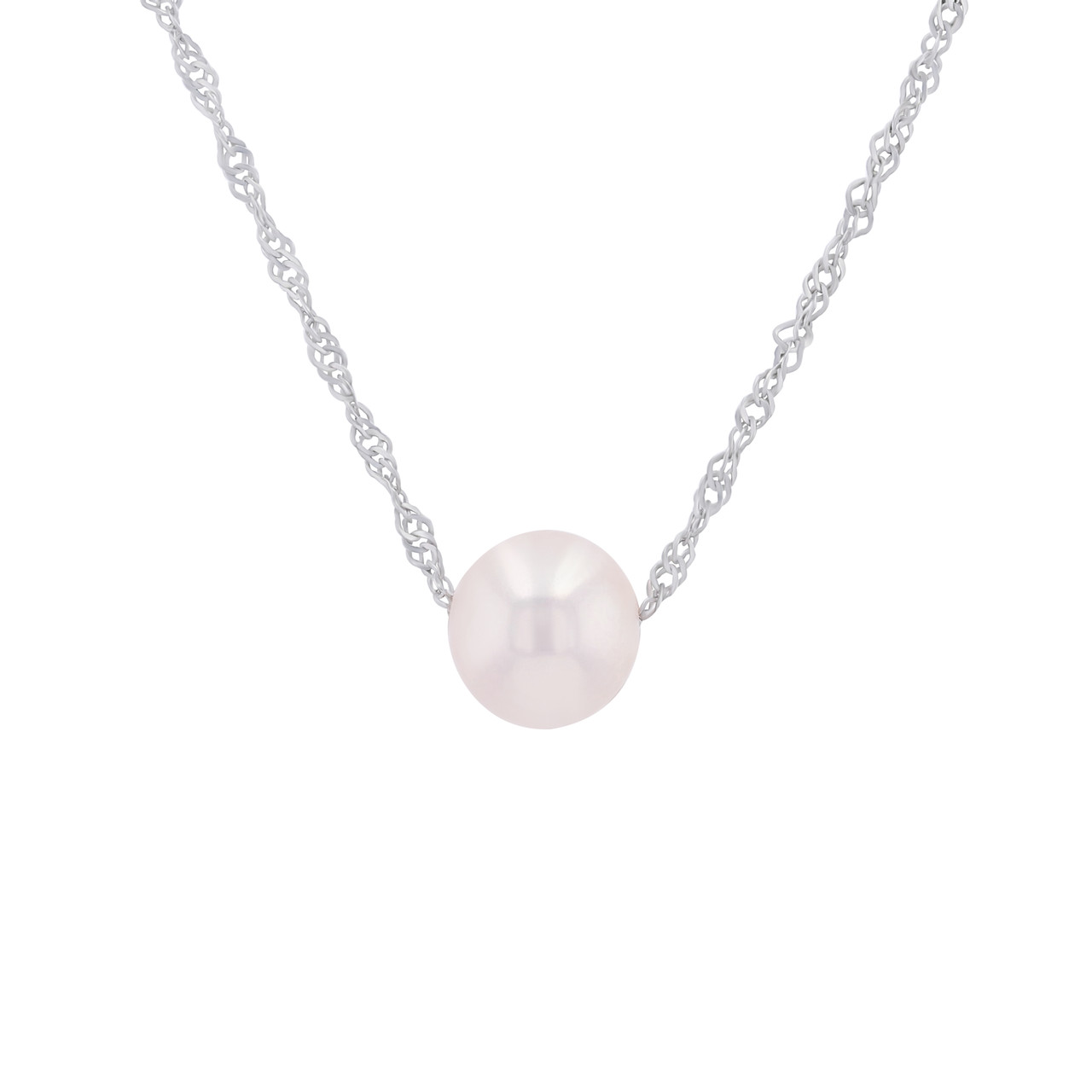 Freshwater Pink Pearl Floating Pendant
