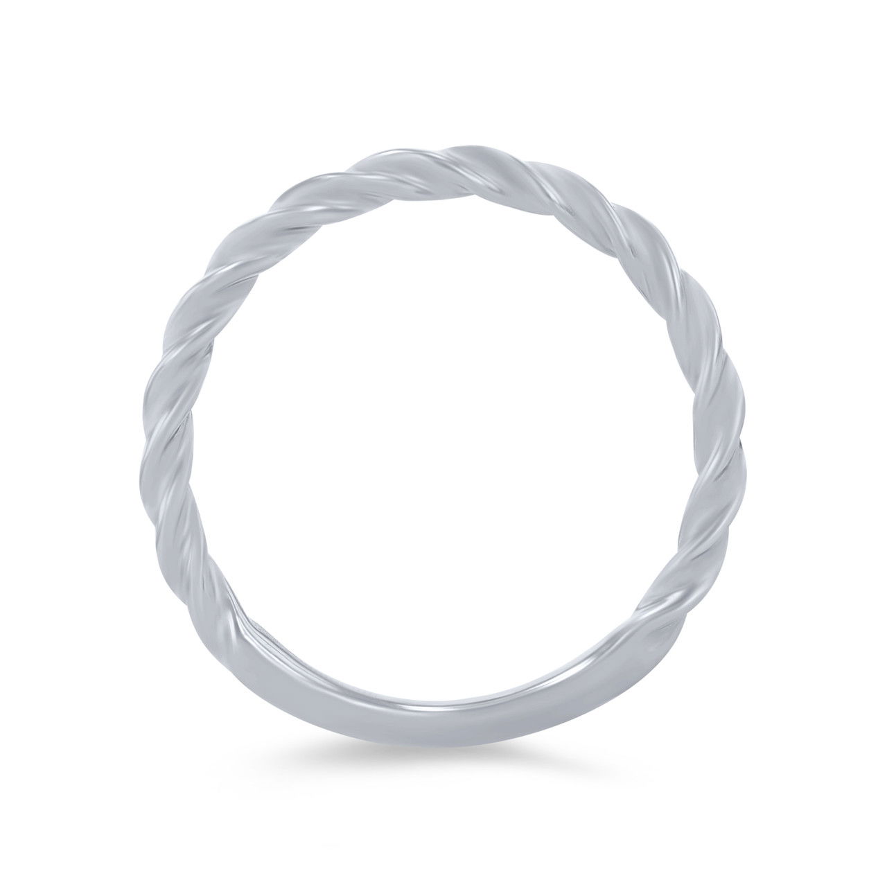 Artcarved Petite Rope Wedding Band 2