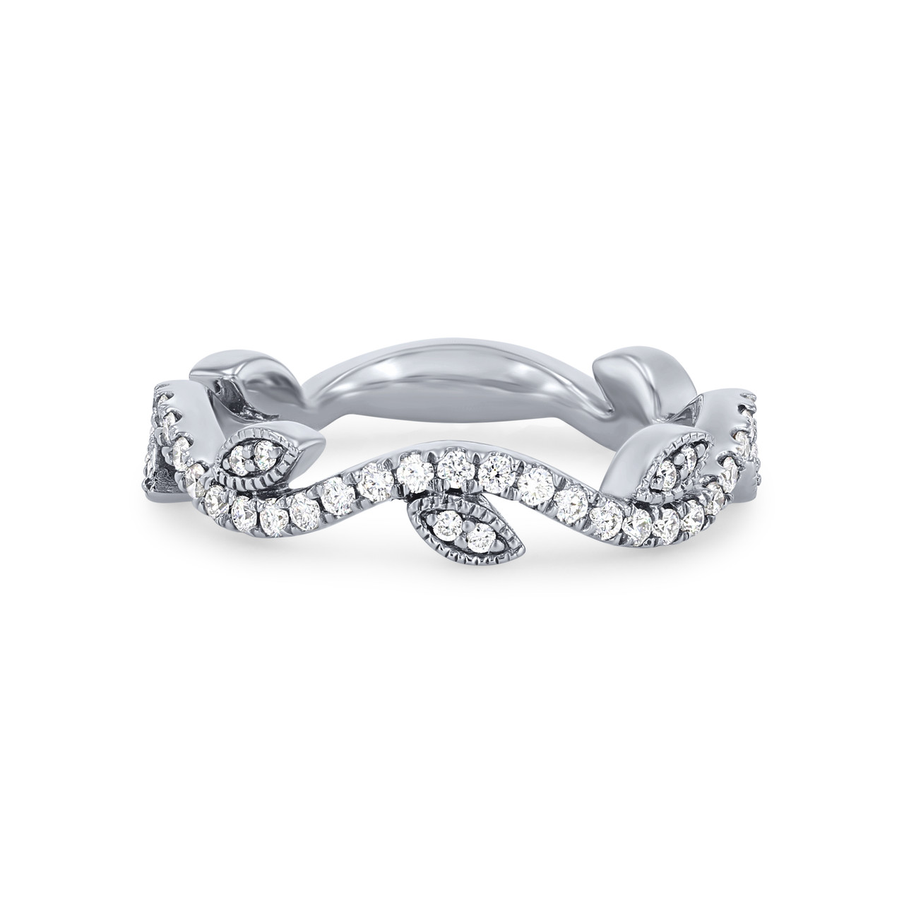 Artcarved Floral Vine Wedding Band 0