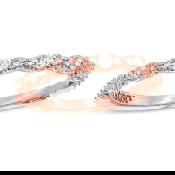 Tacori Petite Crescent Sculpted Halfway Wedding Band