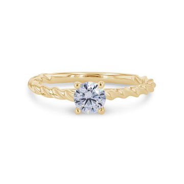 Artcarved Petite Rope Solitaire Engagement Setting 1