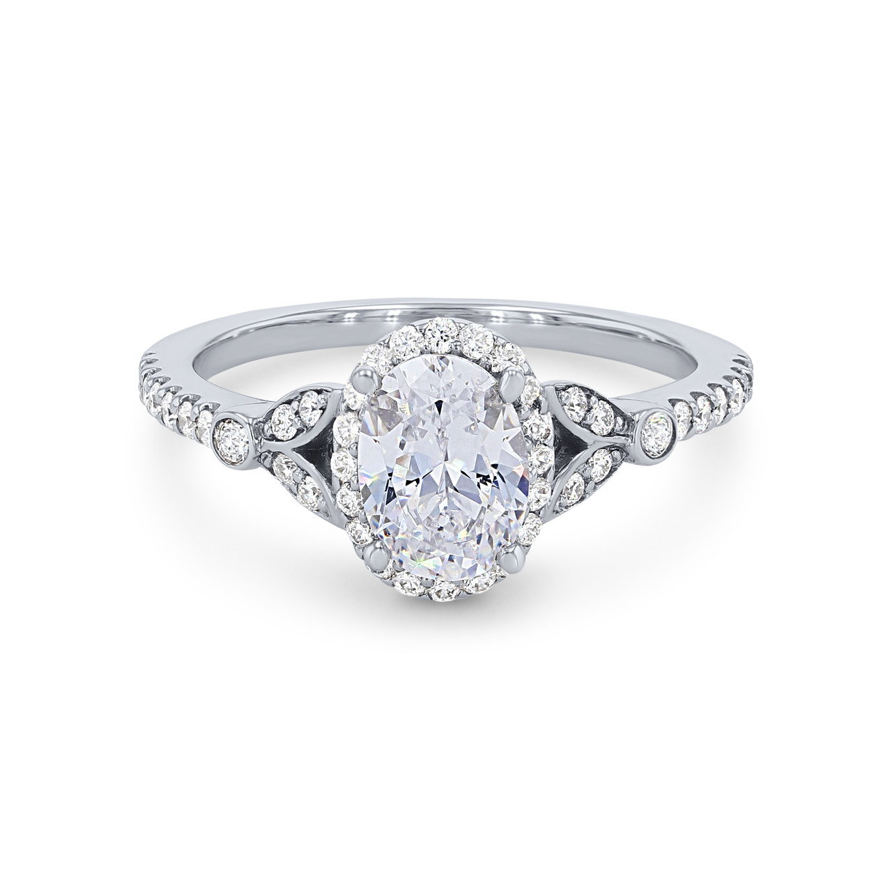 Artcarved Floral Halo Engagement Setting 0