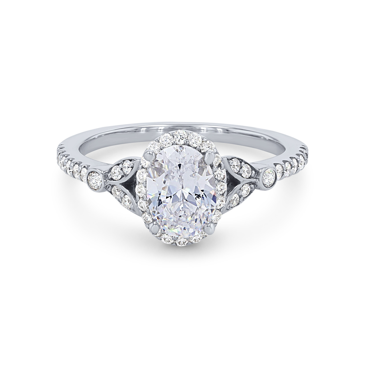 Artcarved Floral Halo Engagement Setting 0