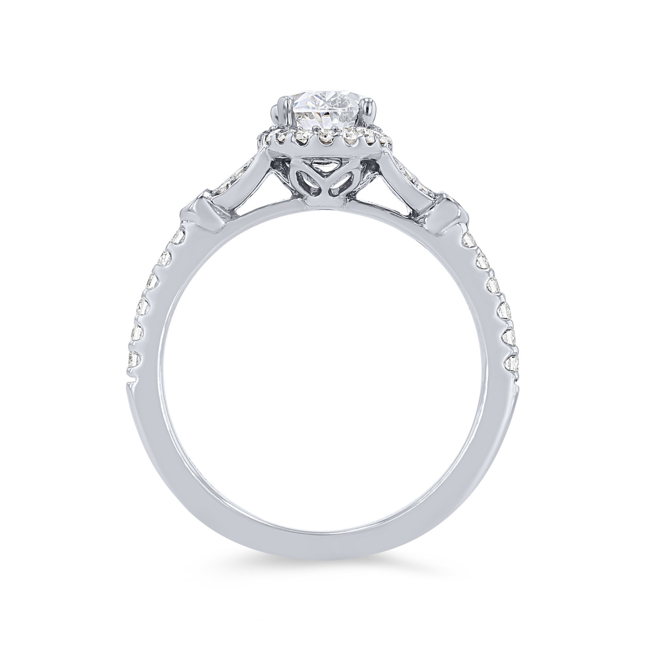 Artcarved Floral Halo Engagement Setting 2