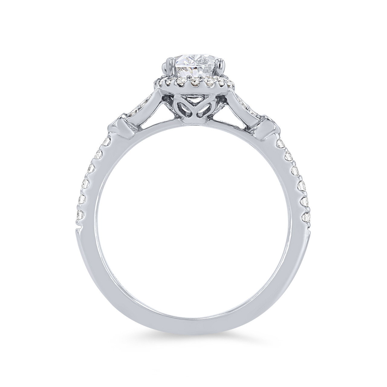 Artcarved Floral Halo Engagement Setting 2