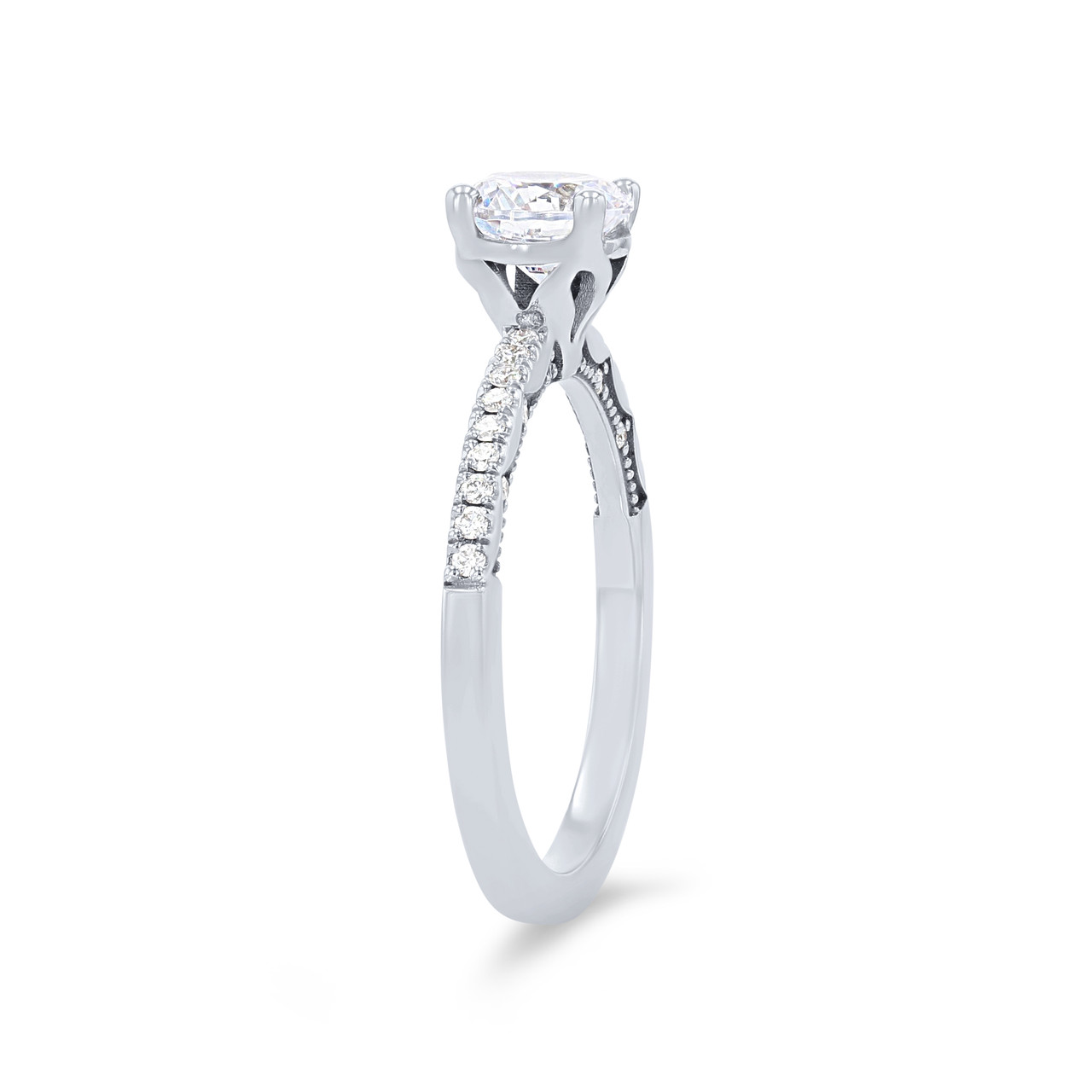 Tacori Coastal Crescent Engagement Setting