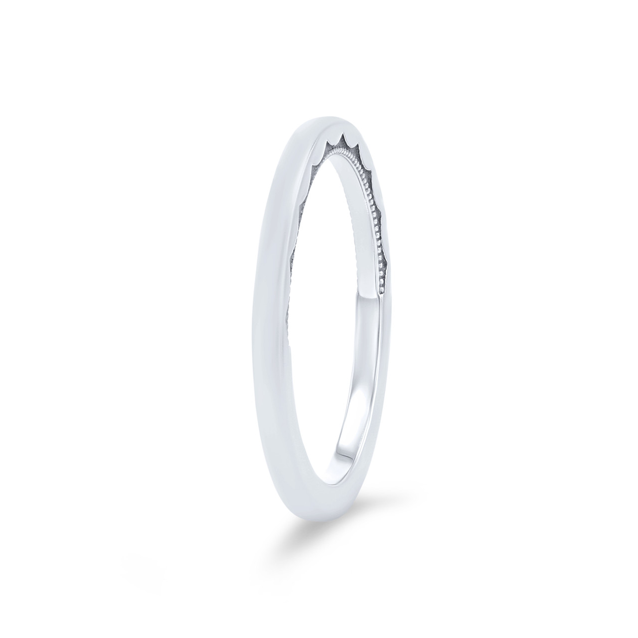 Tacori Sculpted Crescent 1.5mm Plain Wedding Band 1