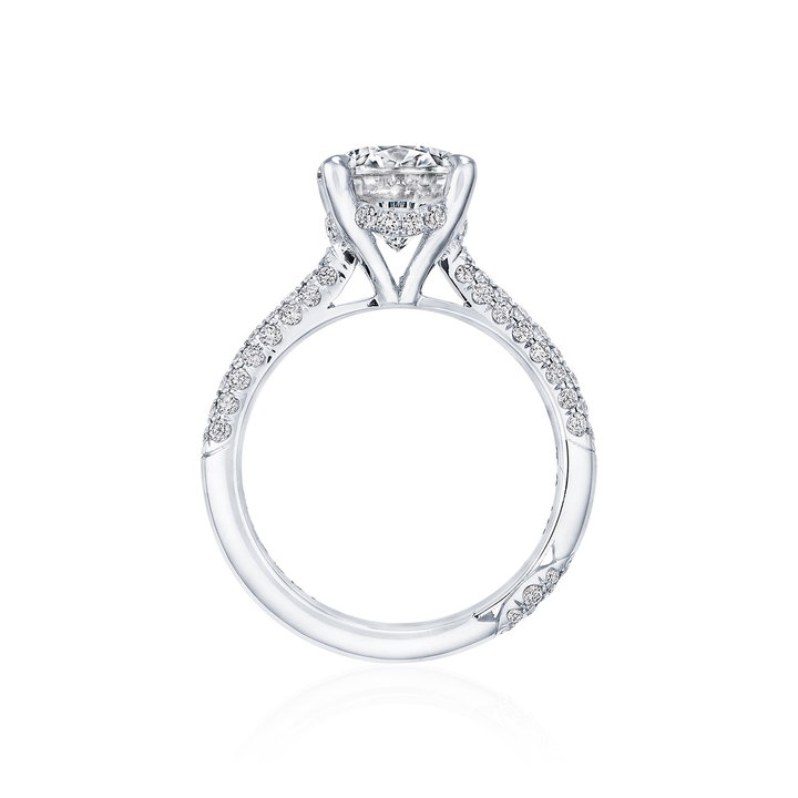 Tacori RoyalT Pave Engagement Setting In Platinum